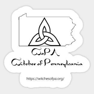 WoPA triquetra Sticker